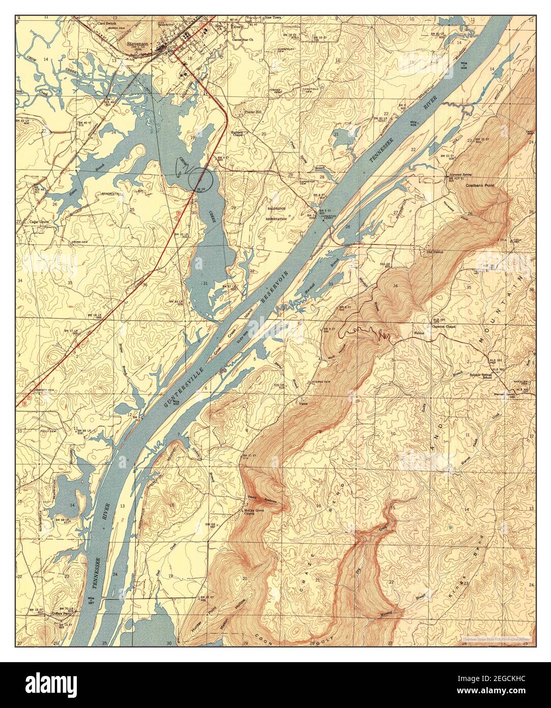Map of stevenson hires stock photography and images Alamy