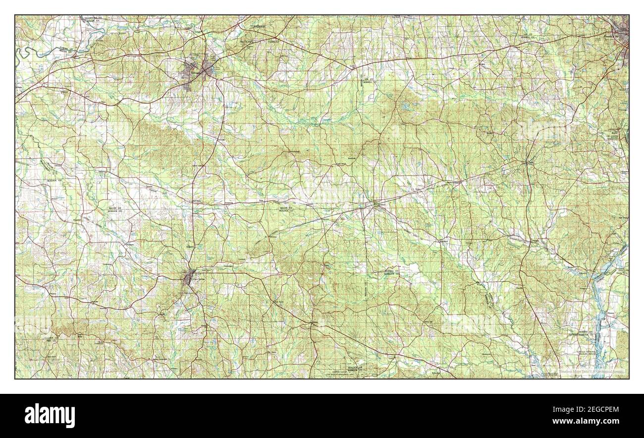 Tuskegee Alabama Map 1981 1 100000 United States Of America By   Tuskegee Alabama Map 1981 1100000 United States Of America By Timeless Maps Data Us Geological Survey 2EGCPEM 