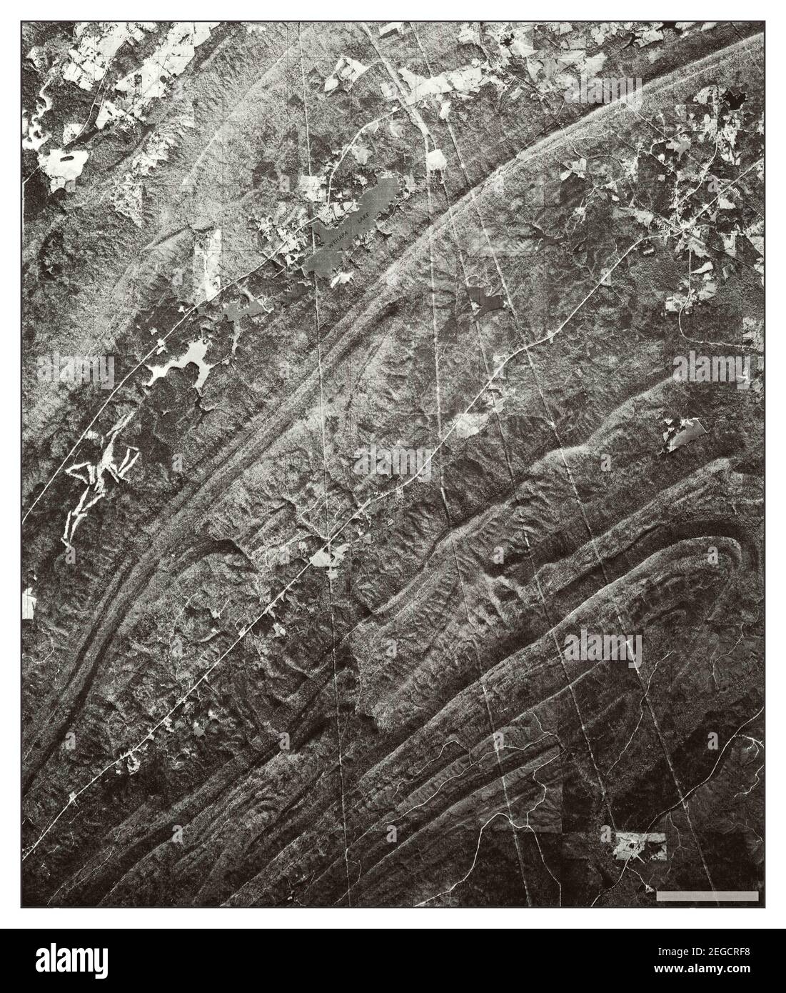 Vandiver, Alabama, map 1975, 124000, United States of America by