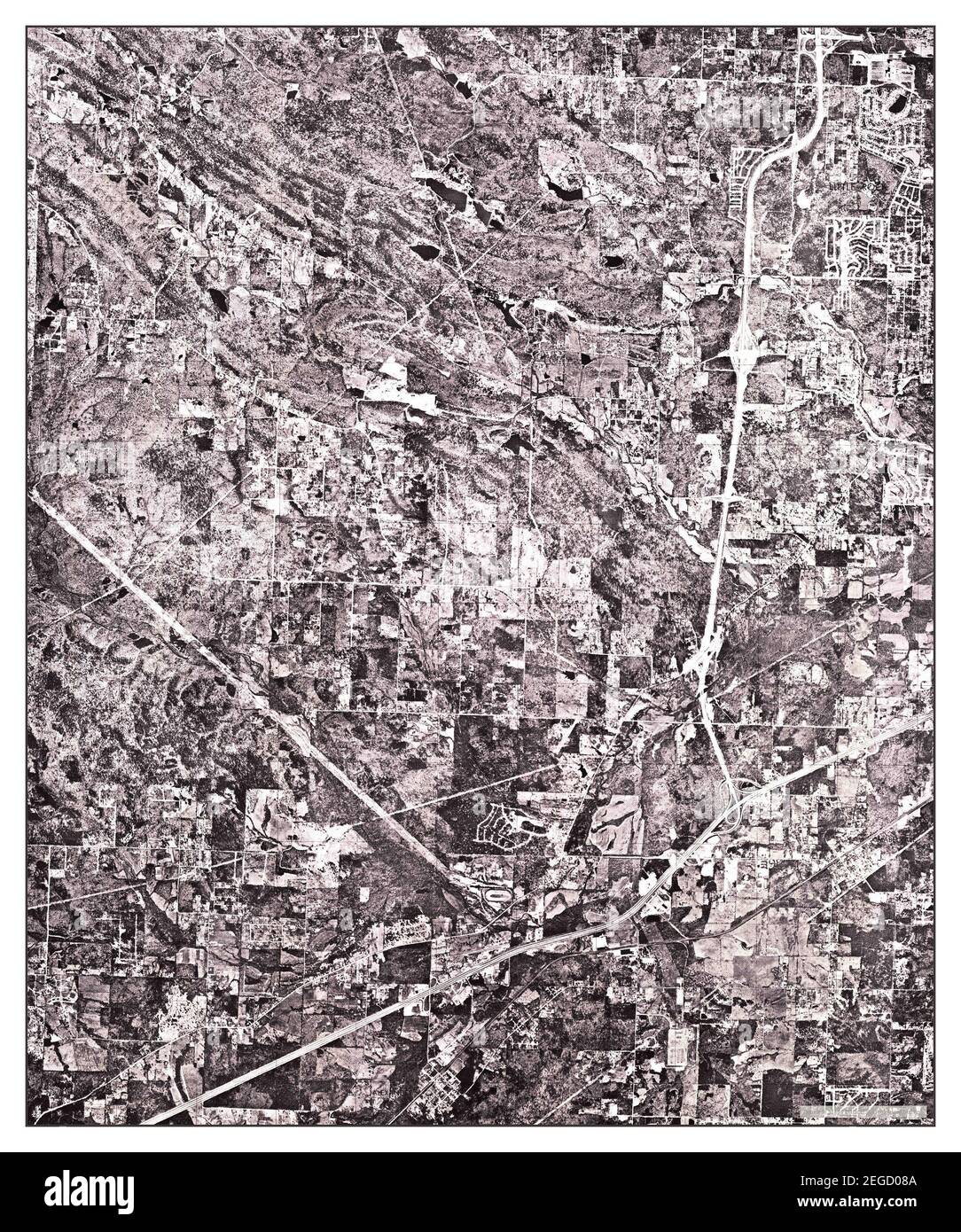 Alexander, Arkansas, map 1975, 124000, United States of America by Timeless Maps, data U.S