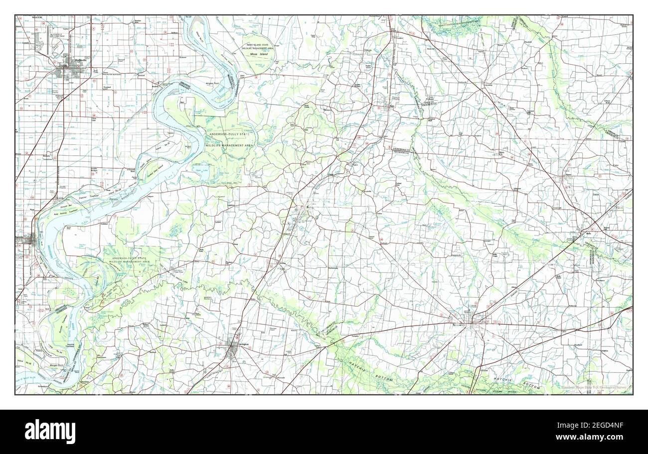 Blytheville arkansas map hires stock photography and images Alamy