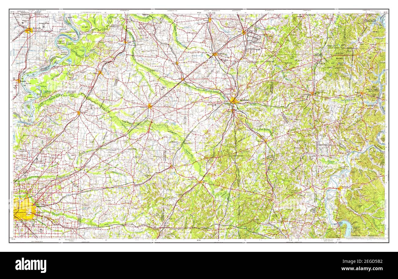 Blytheville arkansas map hires stock photography and images Alamy