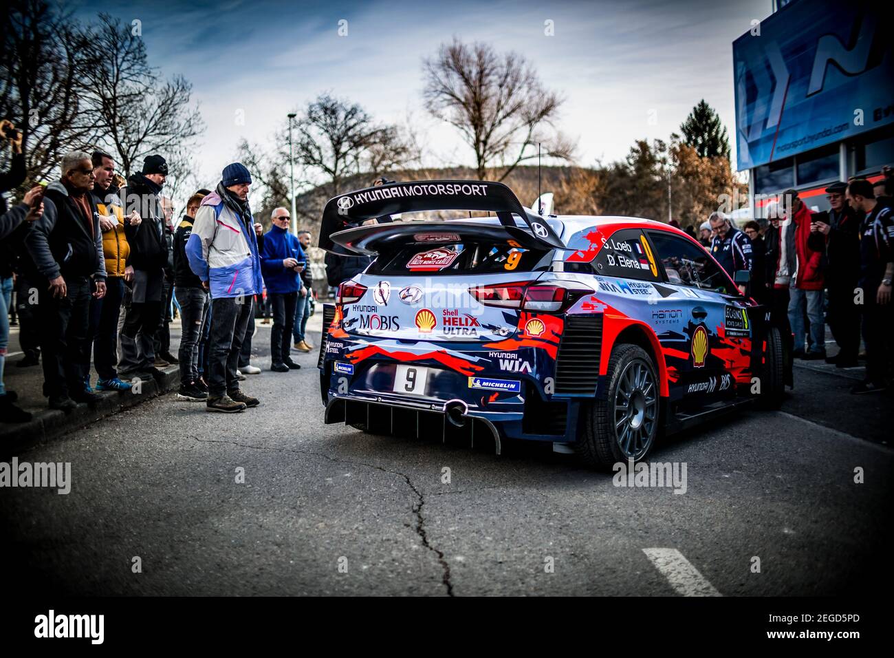 Shell Mco 09 LOEB Sebastien (FRA), ELENA Daniel (MCO), Hyundai i20 Coupe WRC ...