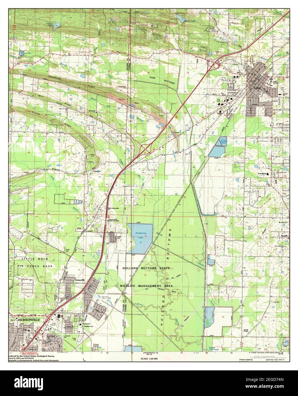 Cabot 1987 Timeless Map