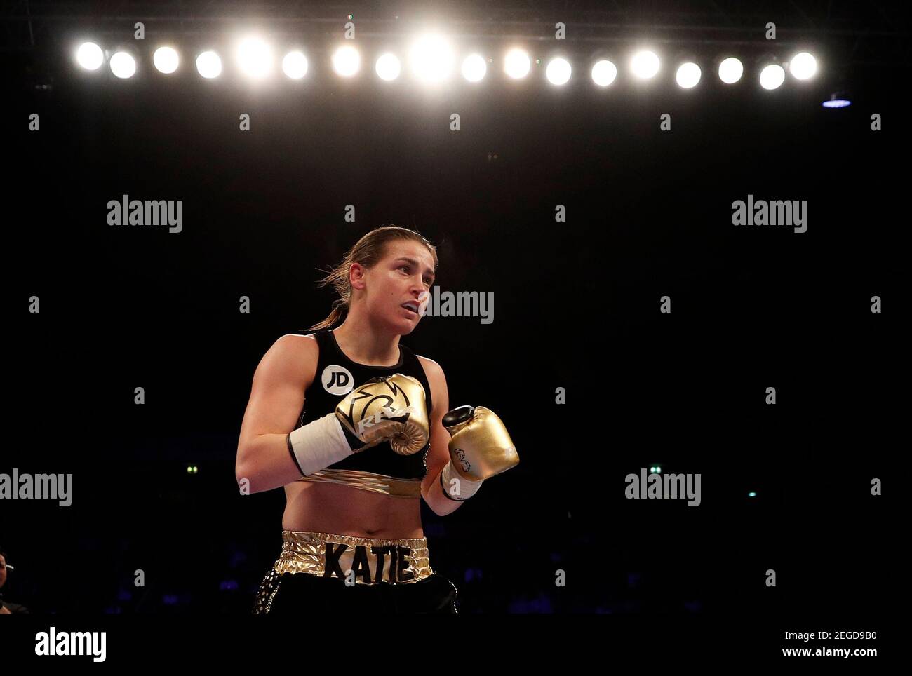 Britain Boxing - Katie Taylor v Milena Koleva - Manchester Arena - 25/3/17  Katie Taylor Action Images via Reuters / Lee Smith Livepic EDITORIAL USE  ONLY Stock Photo - Alamy