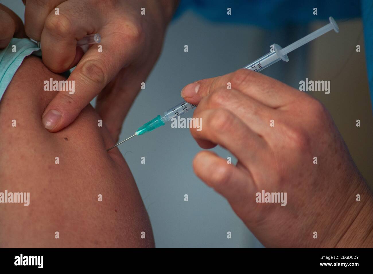 Health staff from hospitals like the Police Hospital and Clinica ...