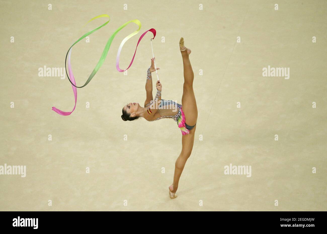 16 Rio Olympics Rhythmic Gymnastics Preliminary Individual All Around Qualification Rotation 4 Rio Olympic Arena Rio De Janeiro Brazil 19 08 16 Carolina Rodriguez Esp Of Spain Competes 16 Rio Olympics Rhythmic Gymnastics Preliminary Individual All Around Qualification Rotation 4 Rio Olympic Arena Rio De Janeiro Brazil 19 08 16 Carolina Rodriguez Esp Of Spain Competes