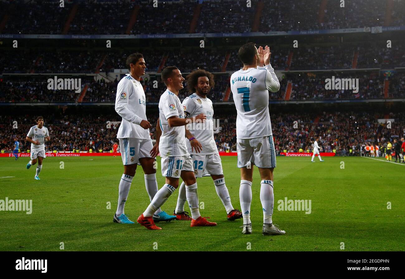 Soccer Football La Liga Santander Real Madrid Vs Malaga Santiago Bernabeu Madrid Spain November 25 17 Soccer Football La Liga Santander Real Madrid Vs Malaga Santiago Bernabeu Madrid Spain November 25 17