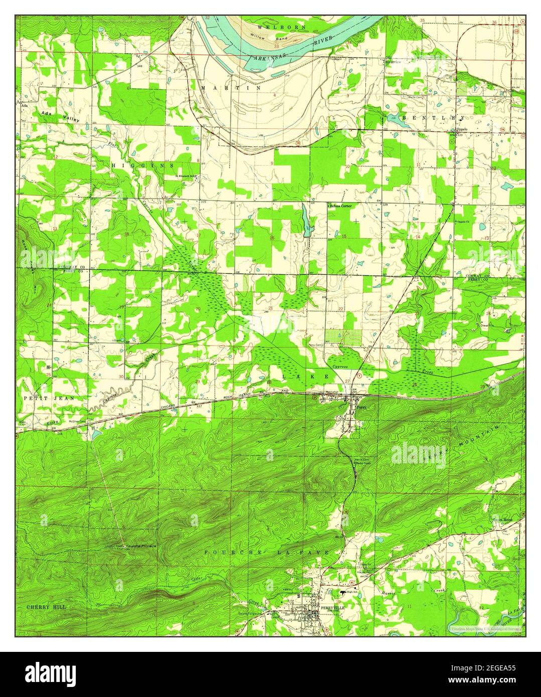Map of perryville hires stock photography and images Alamy
