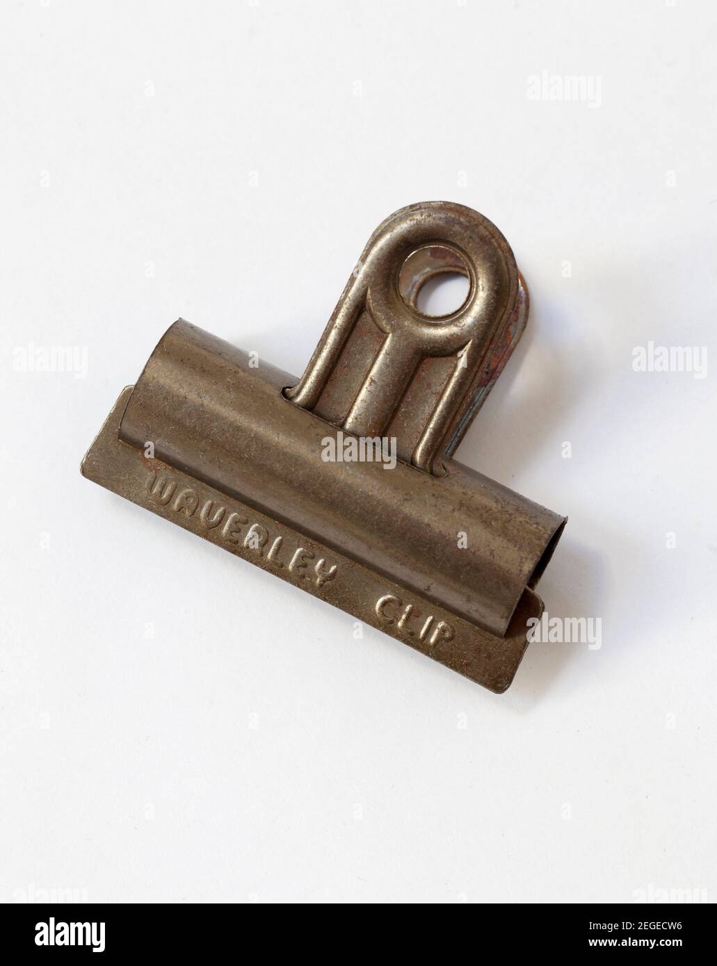 Old Vintage Waverley Bulldog Clip Stock Photo