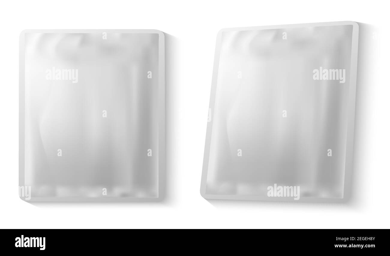 Download Foil Packaging Facial Mask Sachet Wet Wipe Plastic Package Mockup Vector Pack Blank Template For Collagen Napkin Skin Care Beauty Brand Packet Wo Stock Vector Image Art Alamy