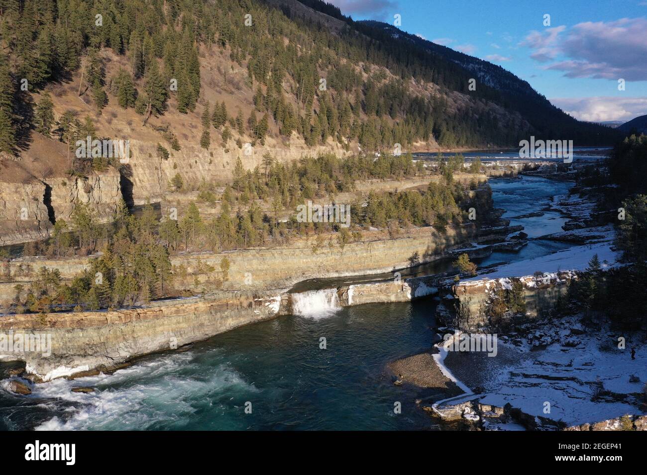 Usa montana libby kootenai river hi-res stock photography and images ...