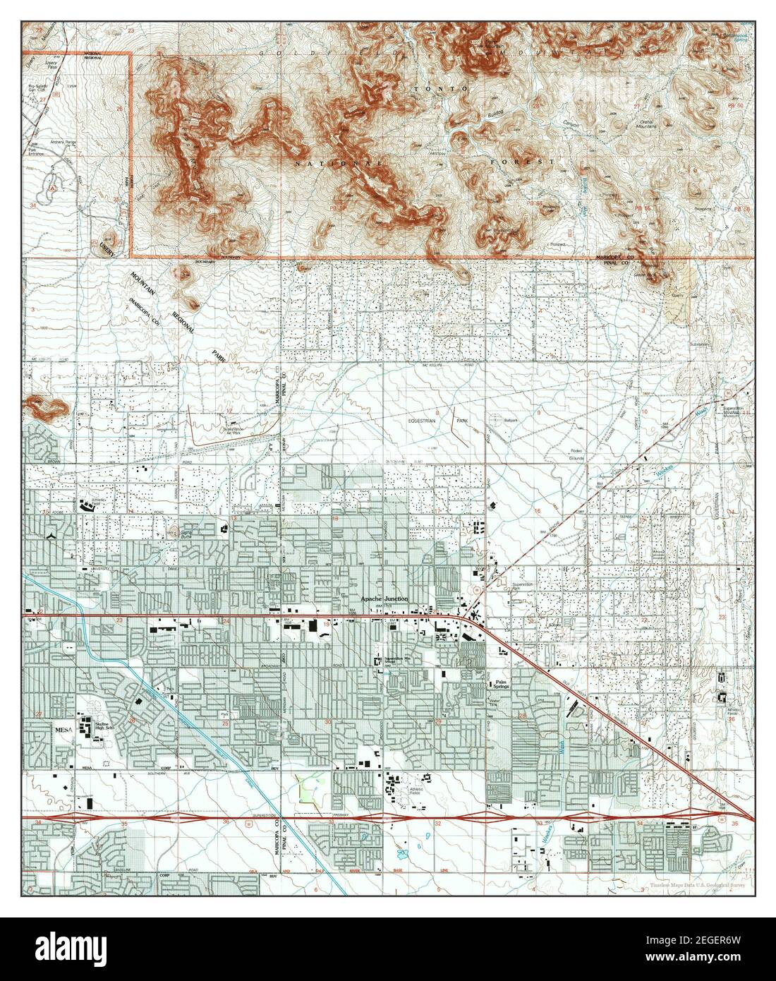 Apache map Cut Out Stock Images & Pictures Alamy
