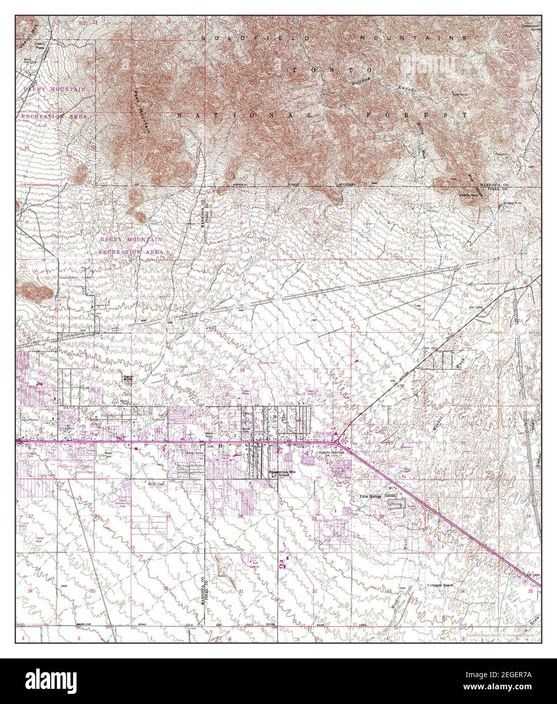 Apache map Cut Out Stock Images & Pictures Alamy