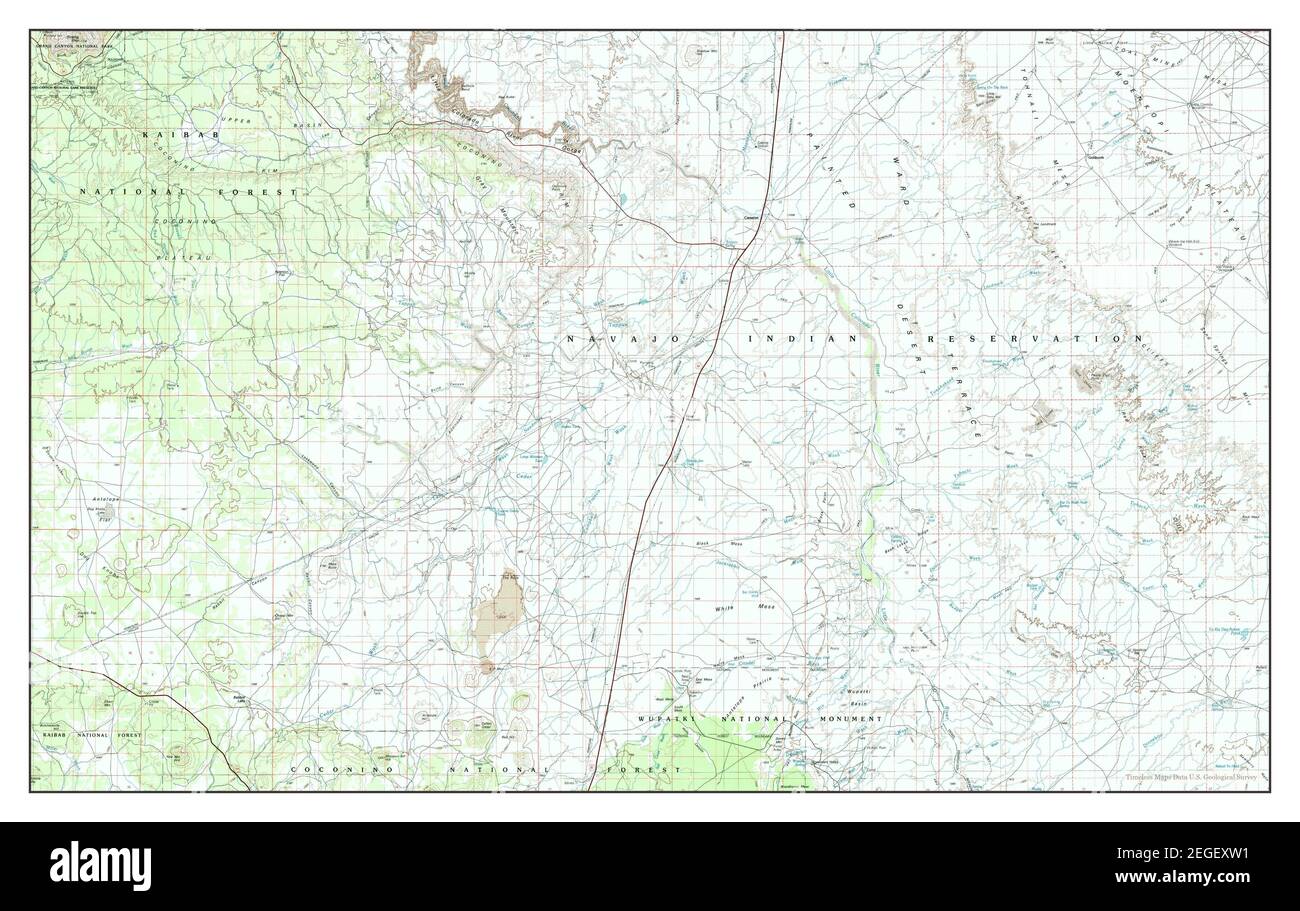 Cameron Arizona Map 1982 1100000 United States Of America By Timeless Maps Data Us Geological Survey 2EGEXW1 