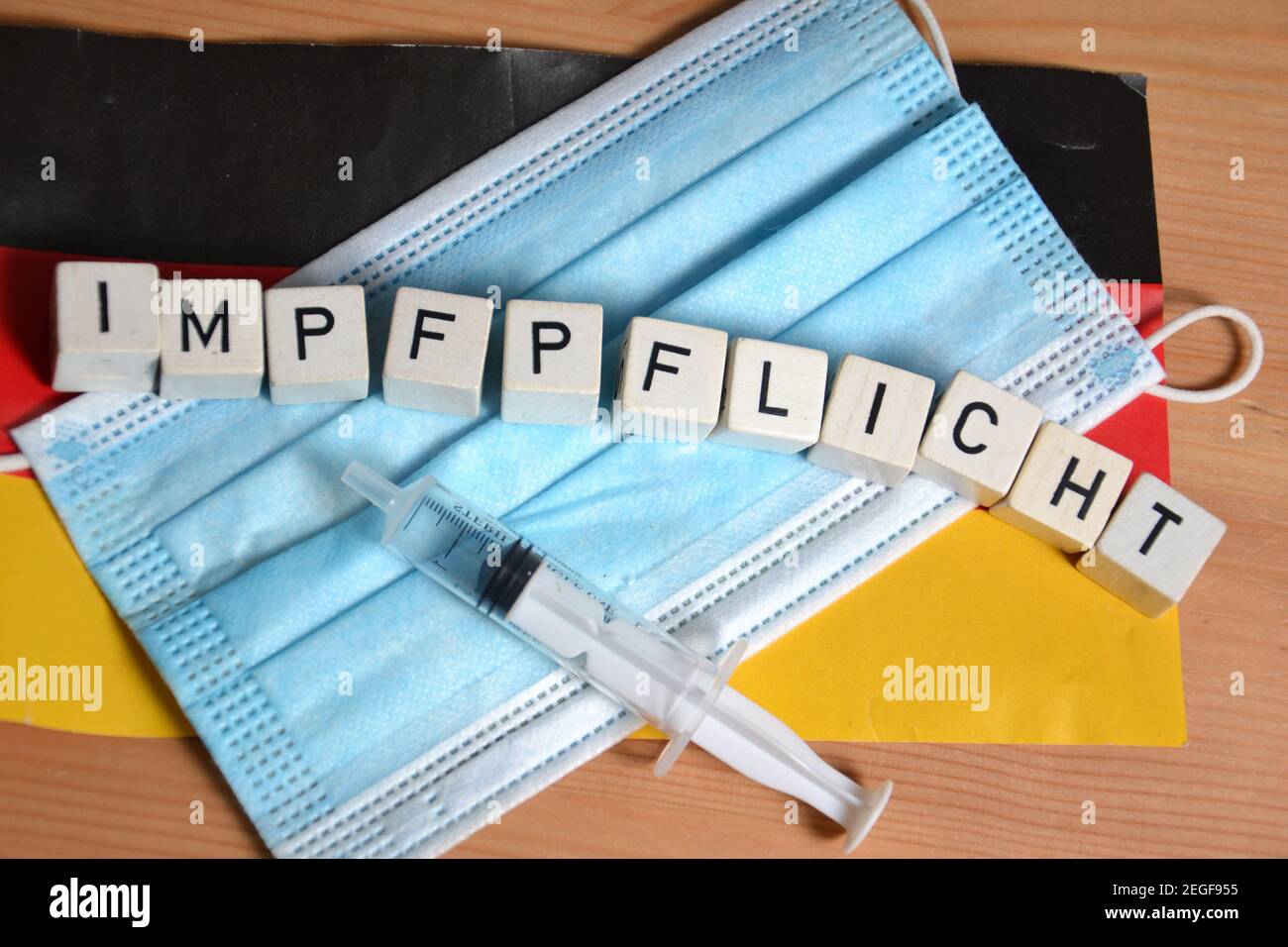 compulsory vaccination Stock Photo