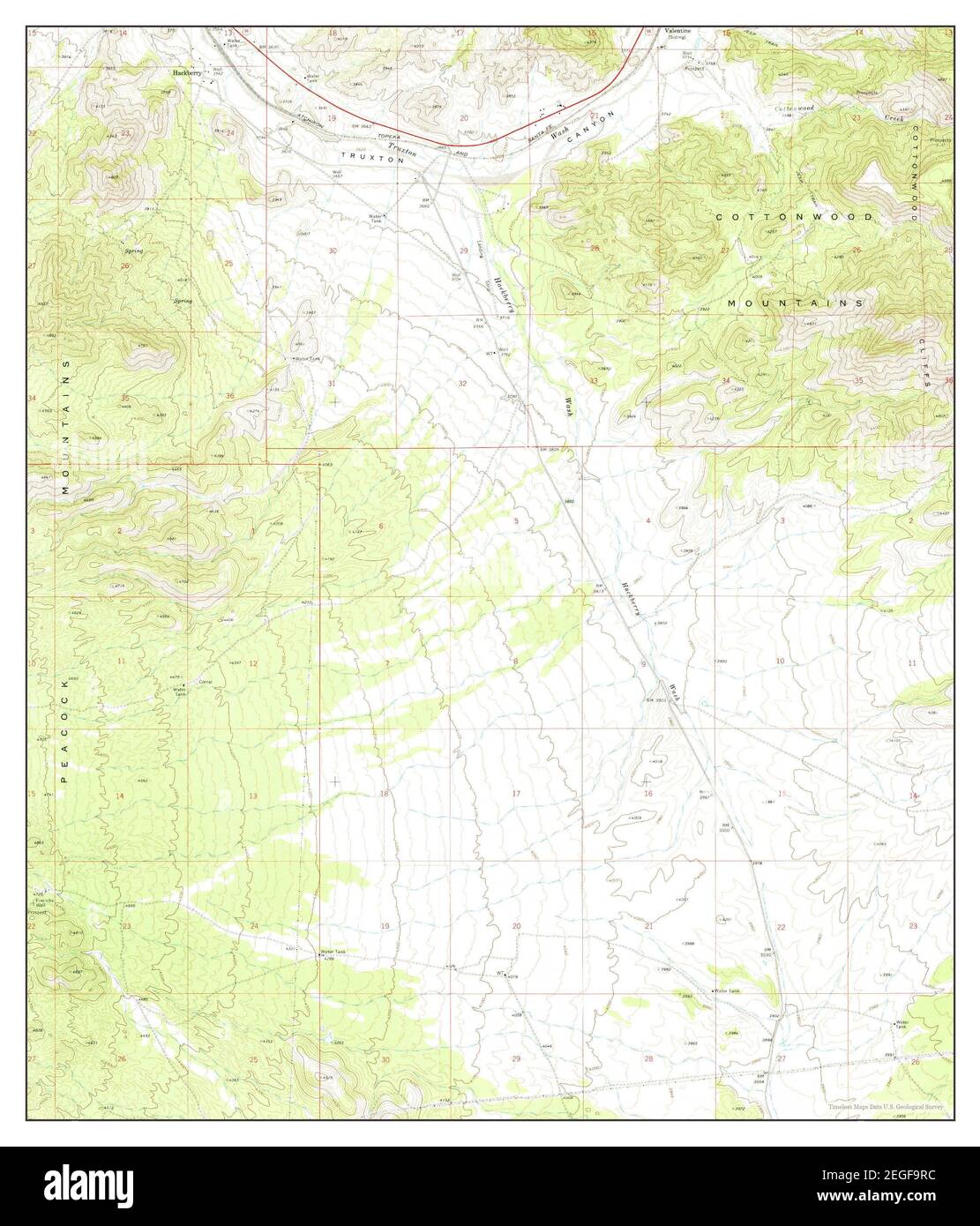 Map of hackberry hires stock photography and images Alamy
