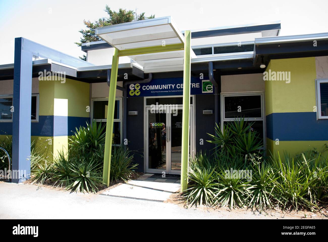 Community Centre, Neighbours Set, Melbourne, Australia Stock Photo - Alamy