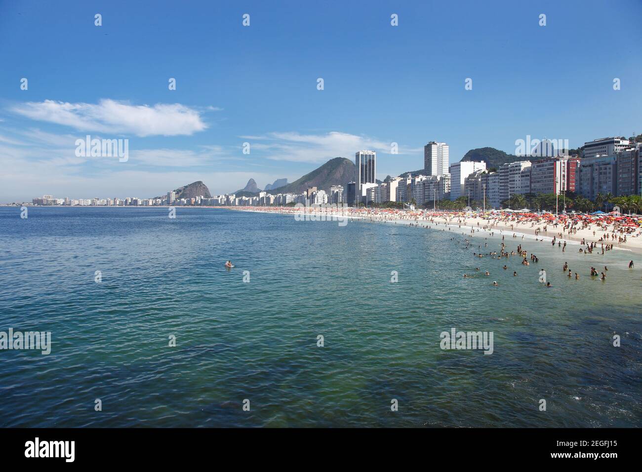 Rio de Janeiro, main tourist spot in Brazil, famous beaches, Copacabana