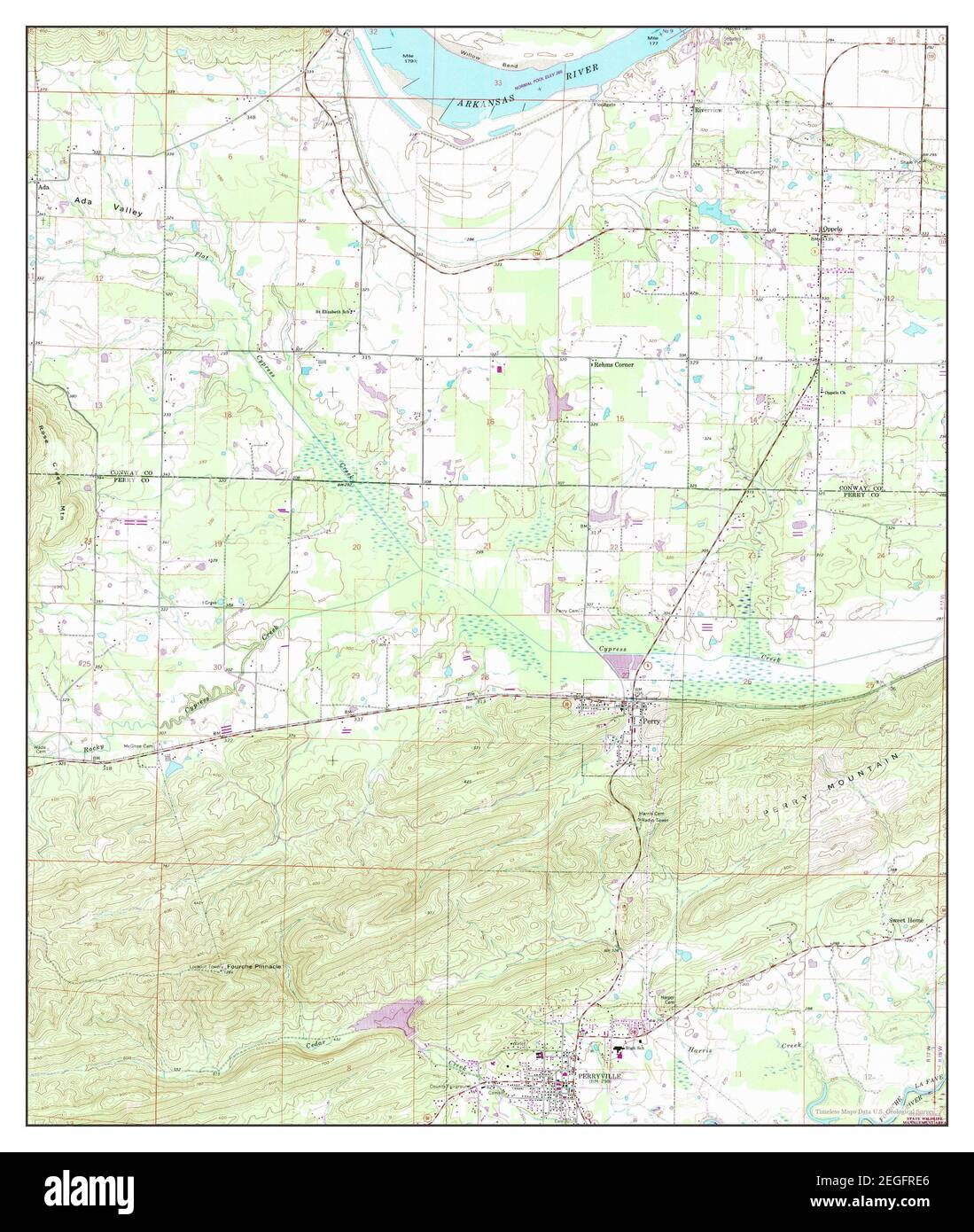 Map of perryville hires stock photography and images Alamy