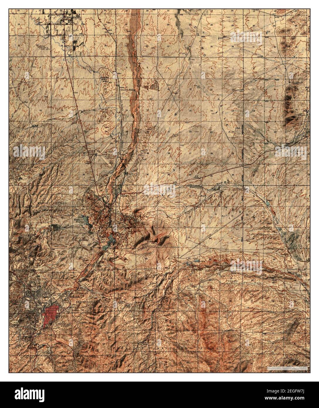 Prescott, Arizona, map 1948, 1:63360, United States of America by ...