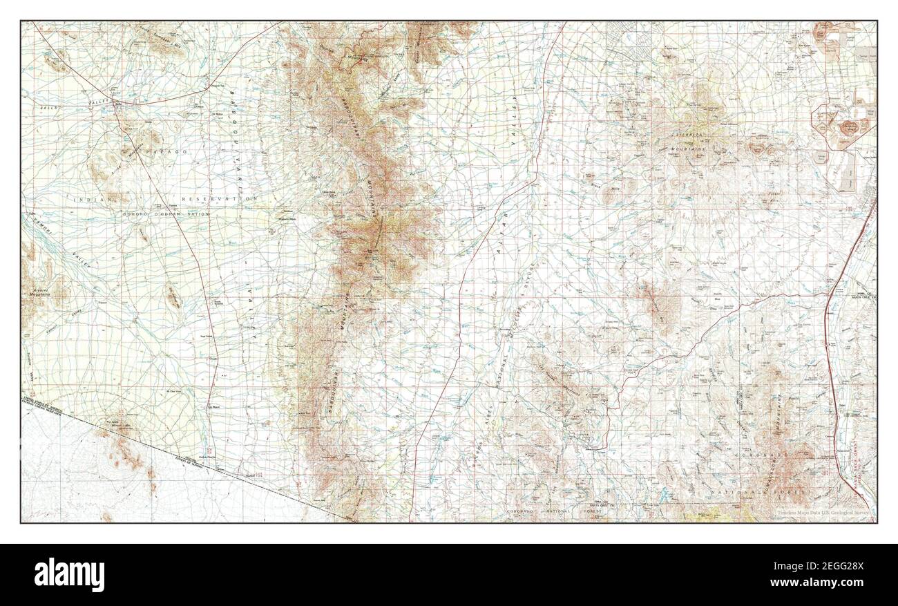 Sells arizona map Cut Out Stock Images & Pictures Alamy