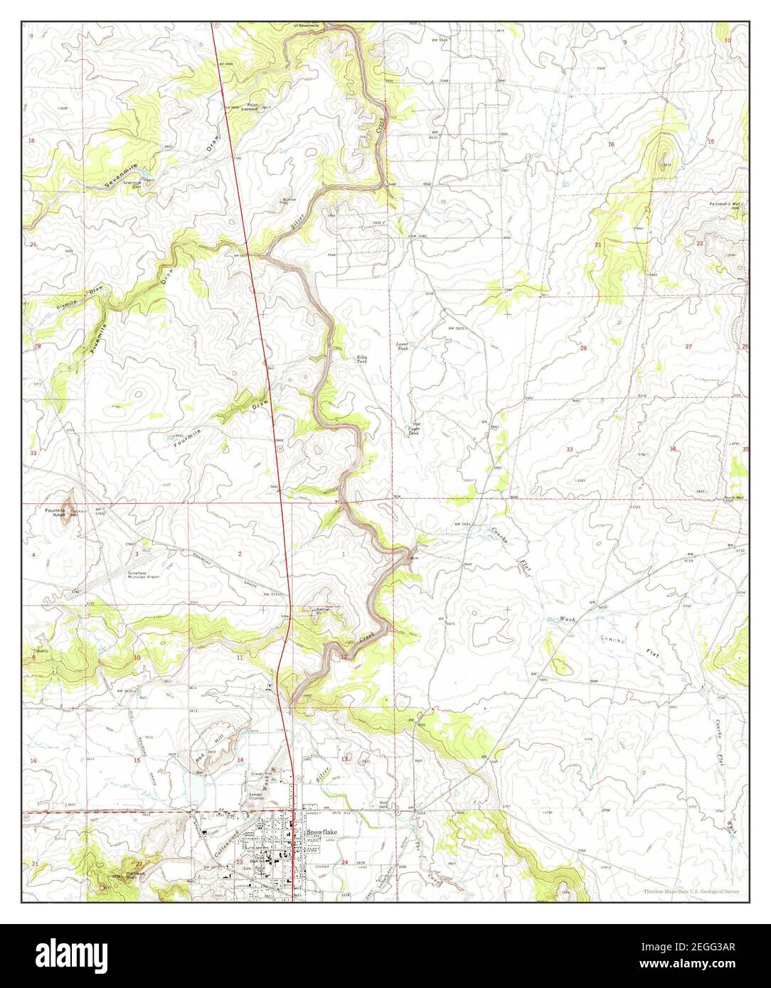 Snowflake arizona map Cut Out Stock Images & Pictures Alamy