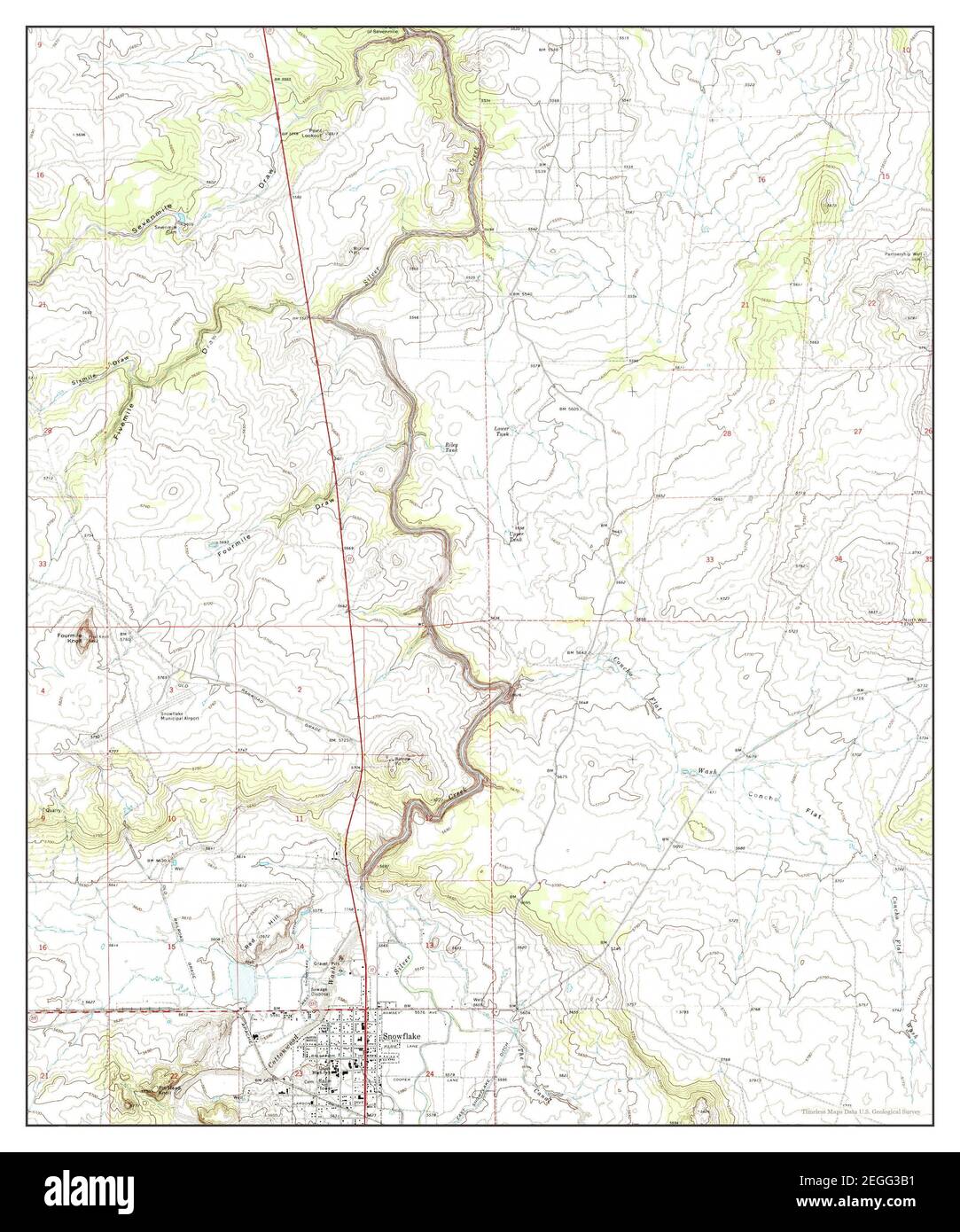 Snowflake arizona map Cut Out Stock Images & Pictures Alamy