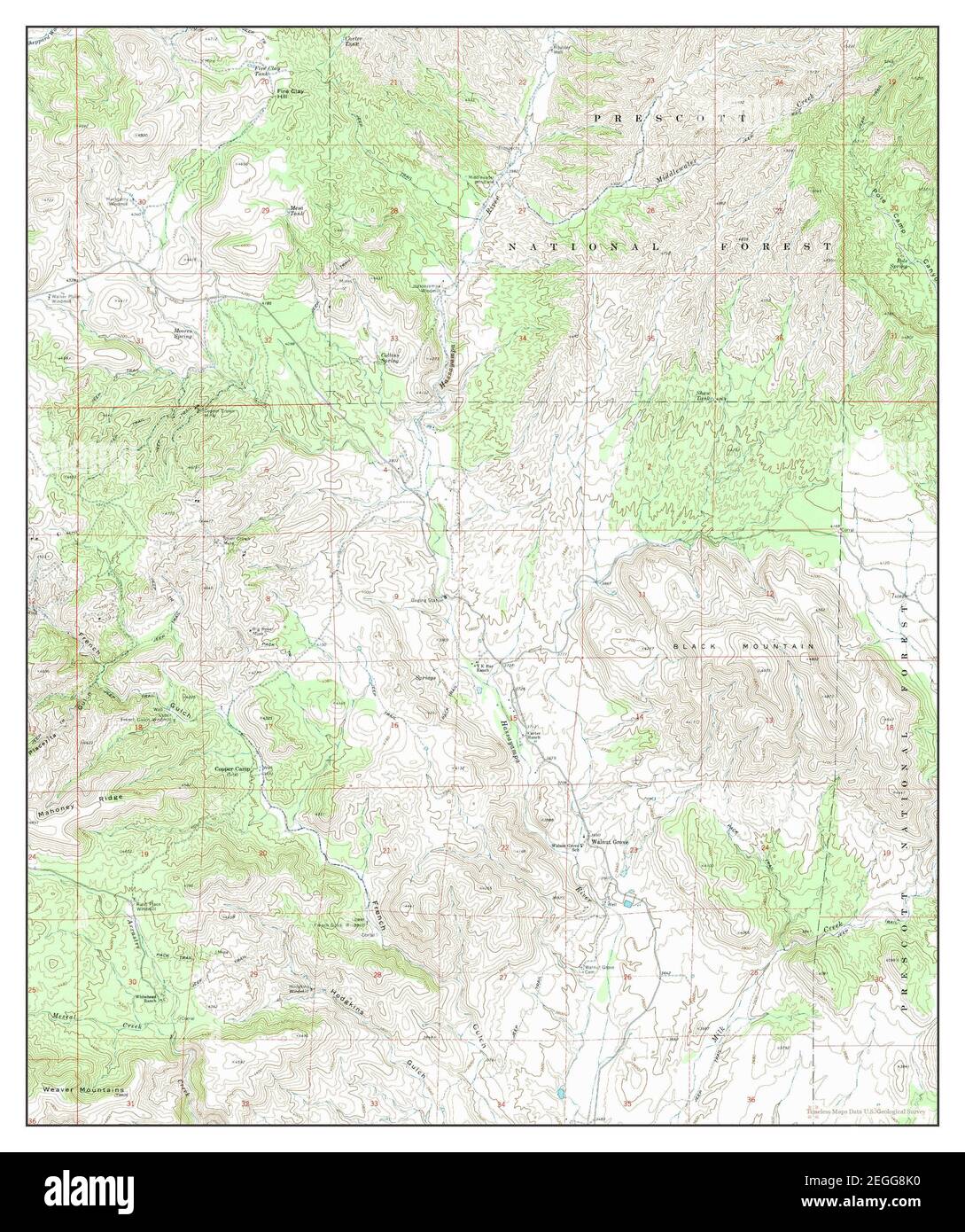 Walnut grove state map hires stock photography and images Alamy