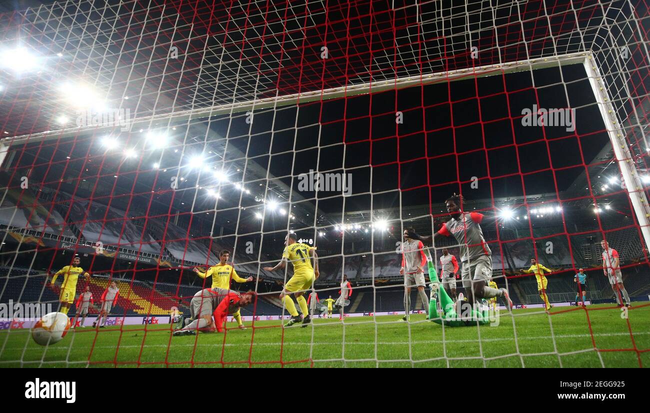 Soccer Football Europa League Round Of 32 First Leg Fc Salzburg V Villarreal Red Bull Arena
