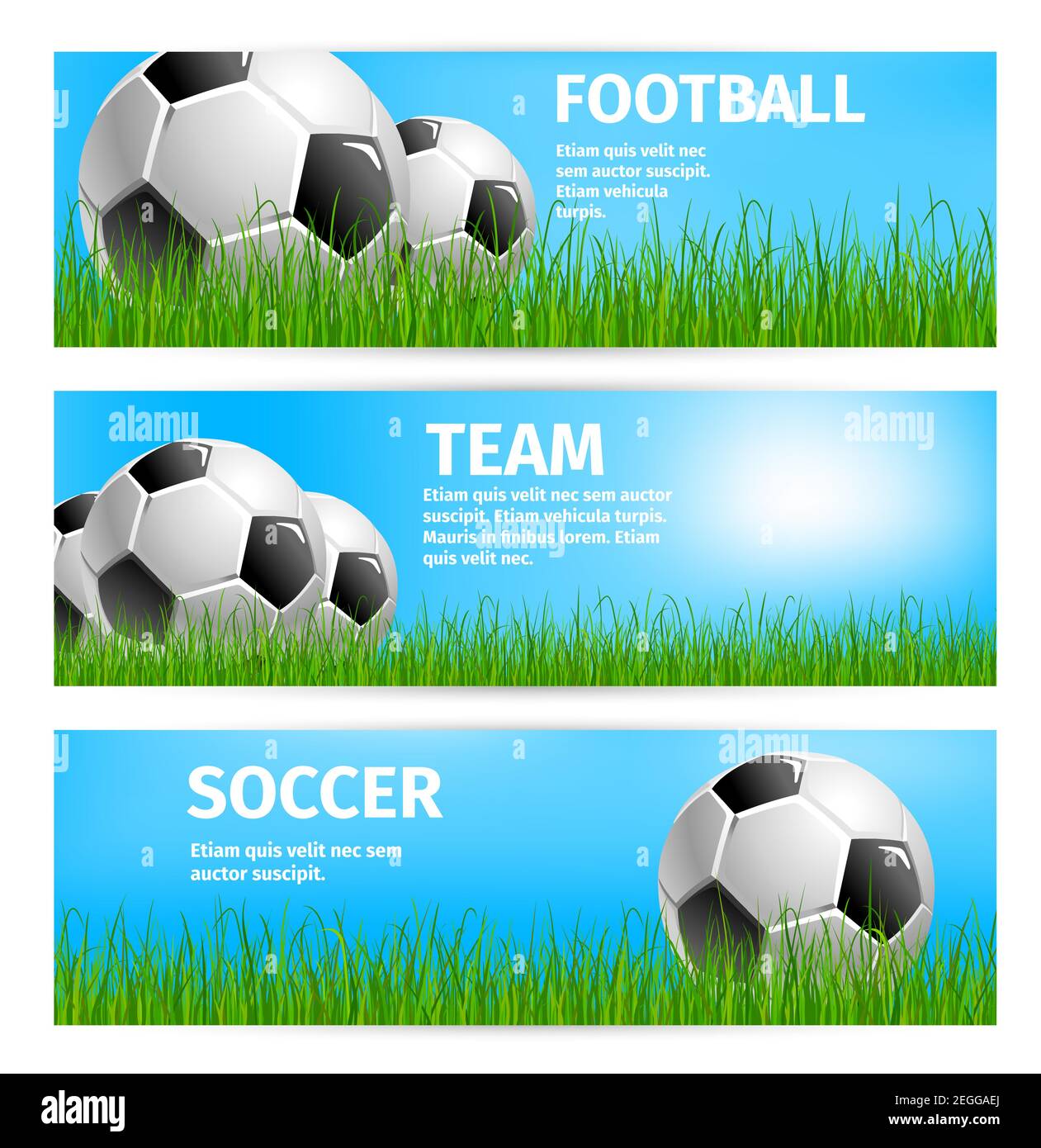 Soccer sport team or football game cup banners templates for Pertaining To Sports Banner Templates