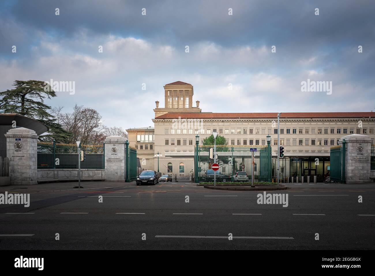 World Trade Organization (WTO) Headquarters - Geneva, Switzerland Stock Photo