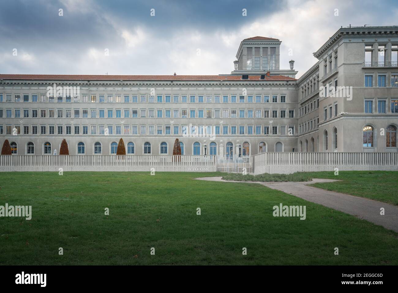 World Trade Organization (WTO) Headquarters - Geneva, Switzerland Stock Photo