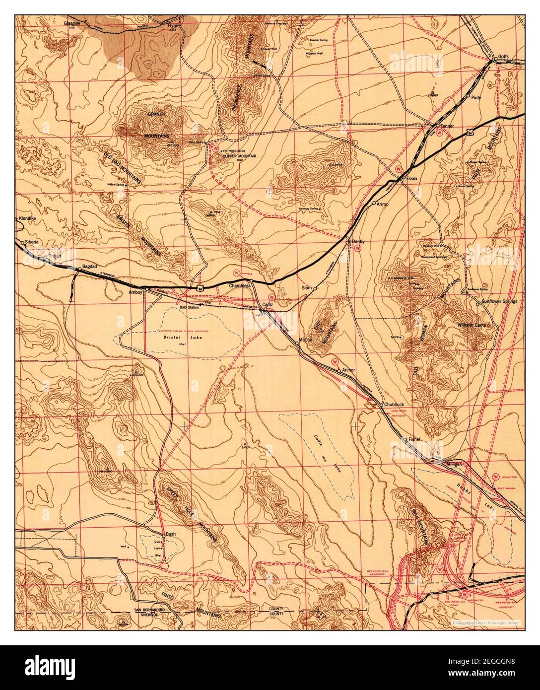 Amboy map Cut Out Stock Images & Pictures Alamy