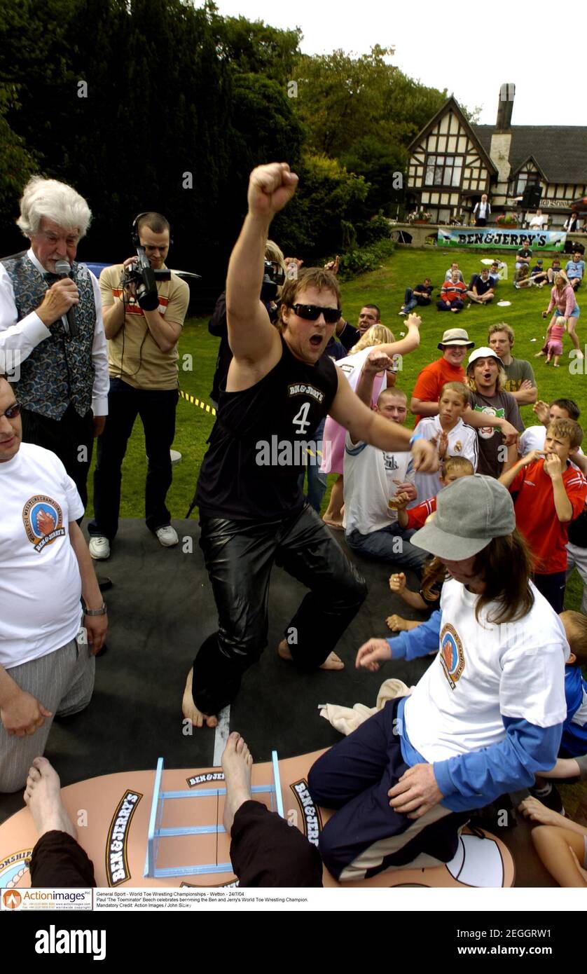 World toe wrestling championships hires stock photography and images
