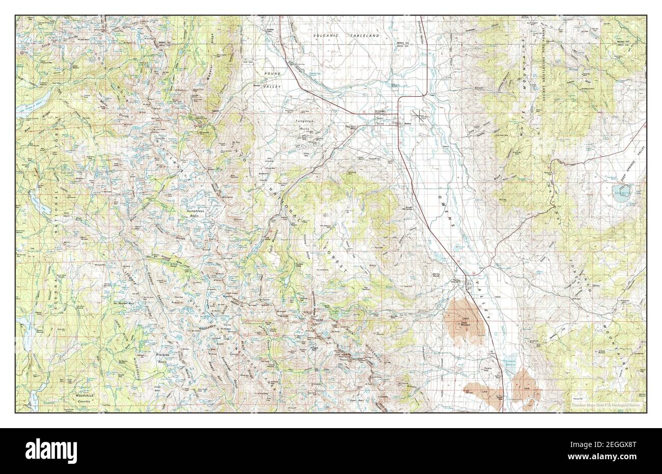 California, map 1978, 1100000, United States of America by