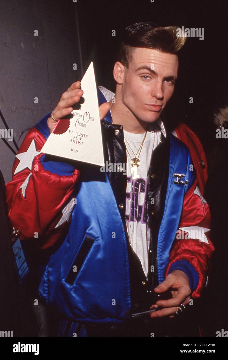 Vanilla Ice at the 18th Annual American Music Awards January 28