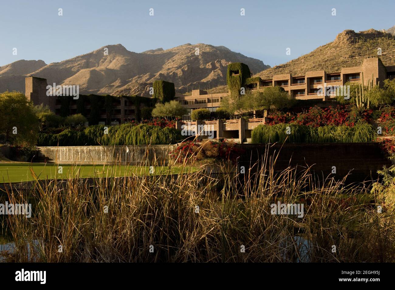 Loews Ventana Canyon Resort.  An exclusive golf resort near Tucson, Arizona Stock Photo