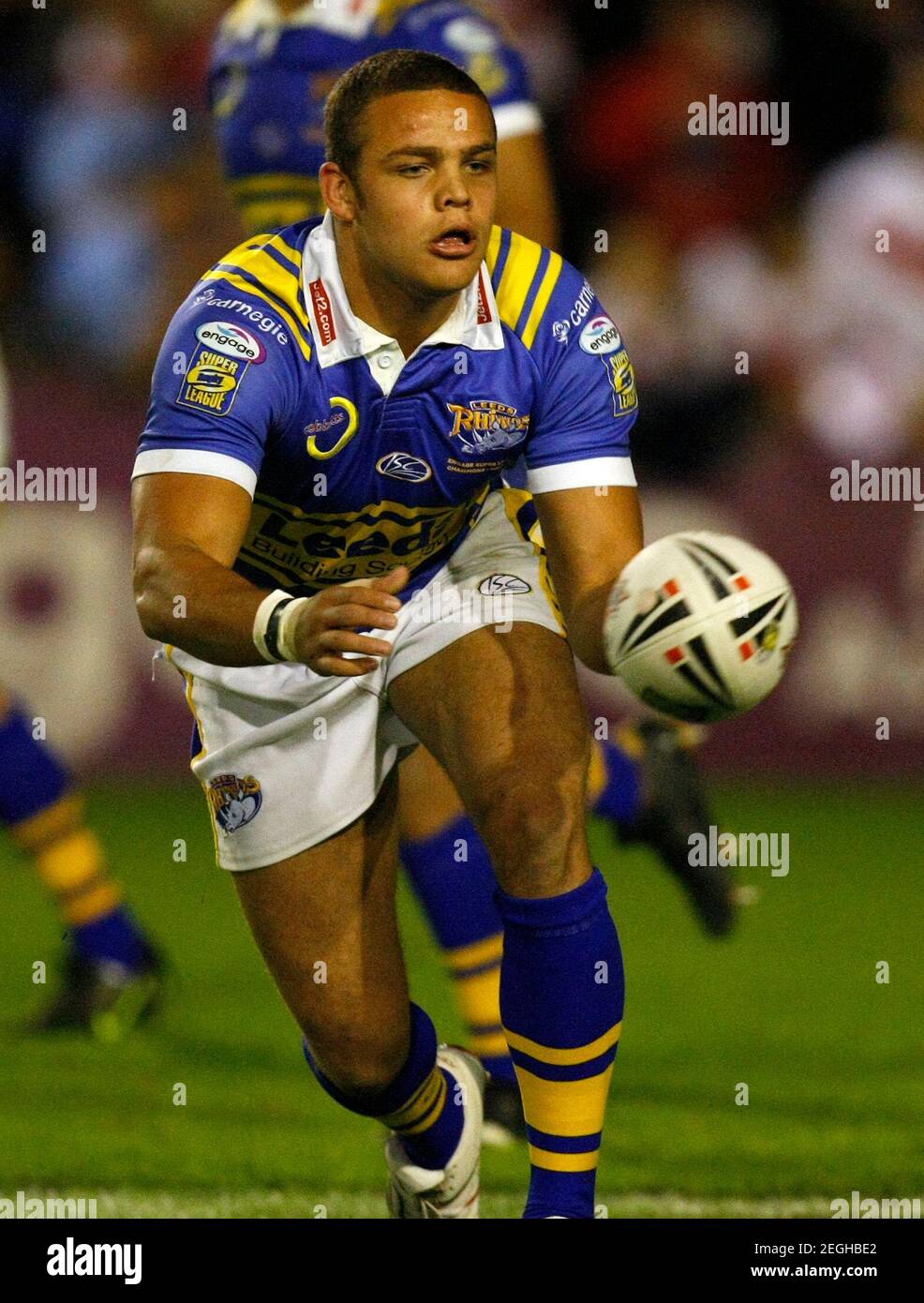 Rugby League - Stock - 19/9/08 Jordan Tansey - Leeds Rhinos Mandatory  Credit: Action Images / Keith Williams Stock Photo - Alamy
