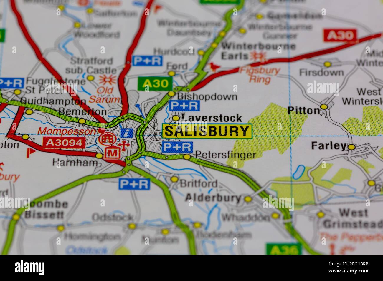 Salisbury Road Map