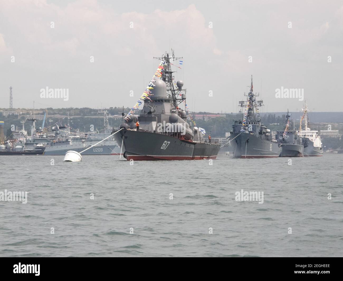 Republic Of Crimea, Sevastopol - July 28, 2019: Ships Of The Black Sea 