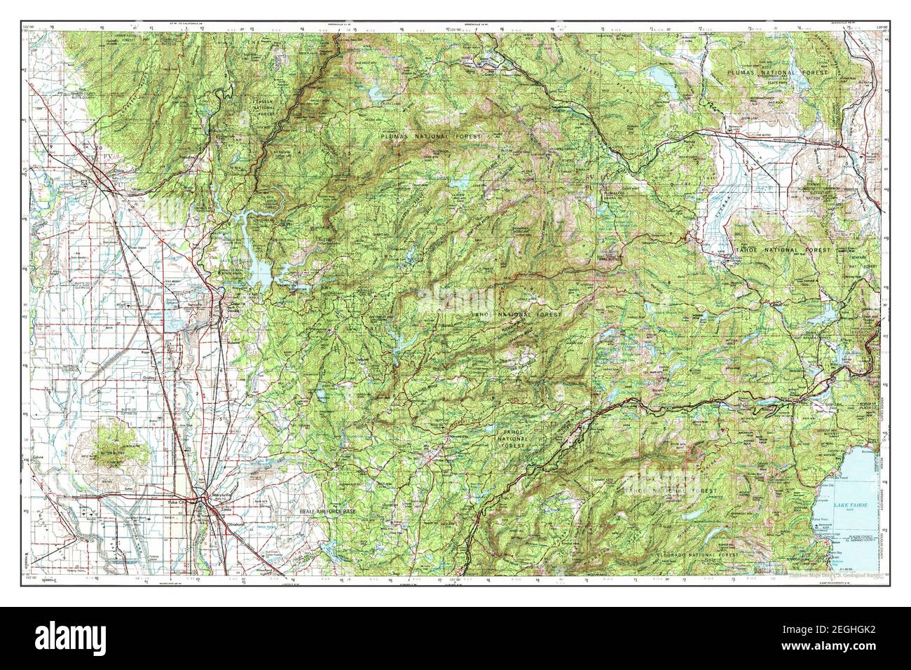 Chico california map hires stock photography and images Alamy