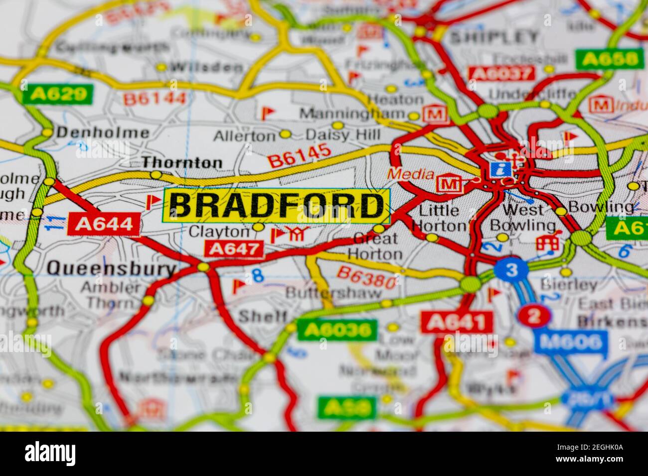 Cheapside Bradford Map