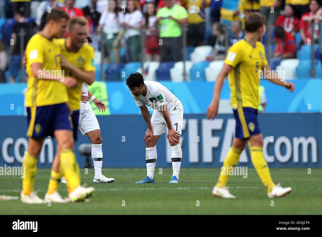 Soccer Football World Cup Group F Sweden Vs South Korea Nizhny Novgorod Stadium Nizhny Novgorod Russia