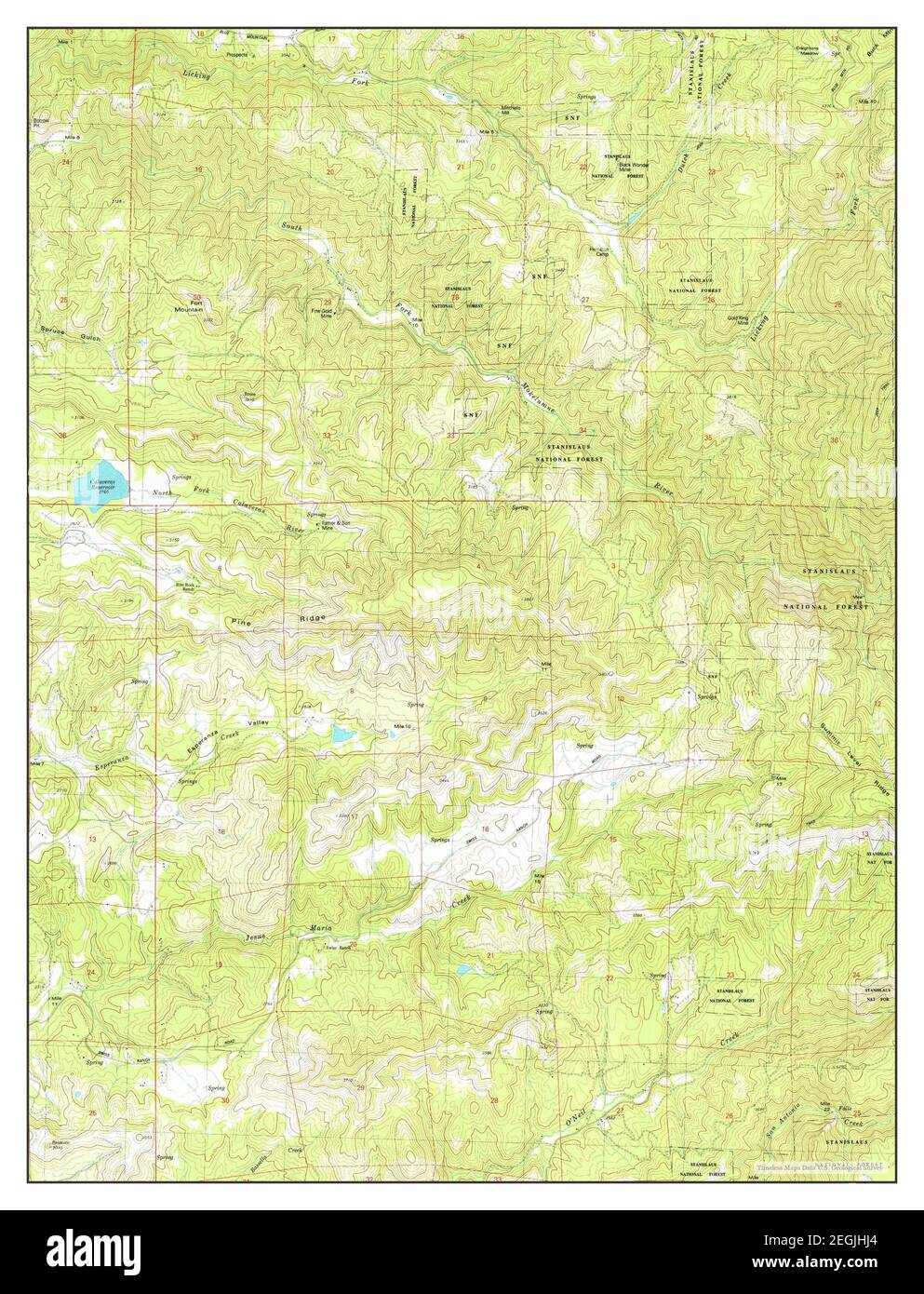 Fort jones california map Cut Out Stock Images & Pictures Alamy