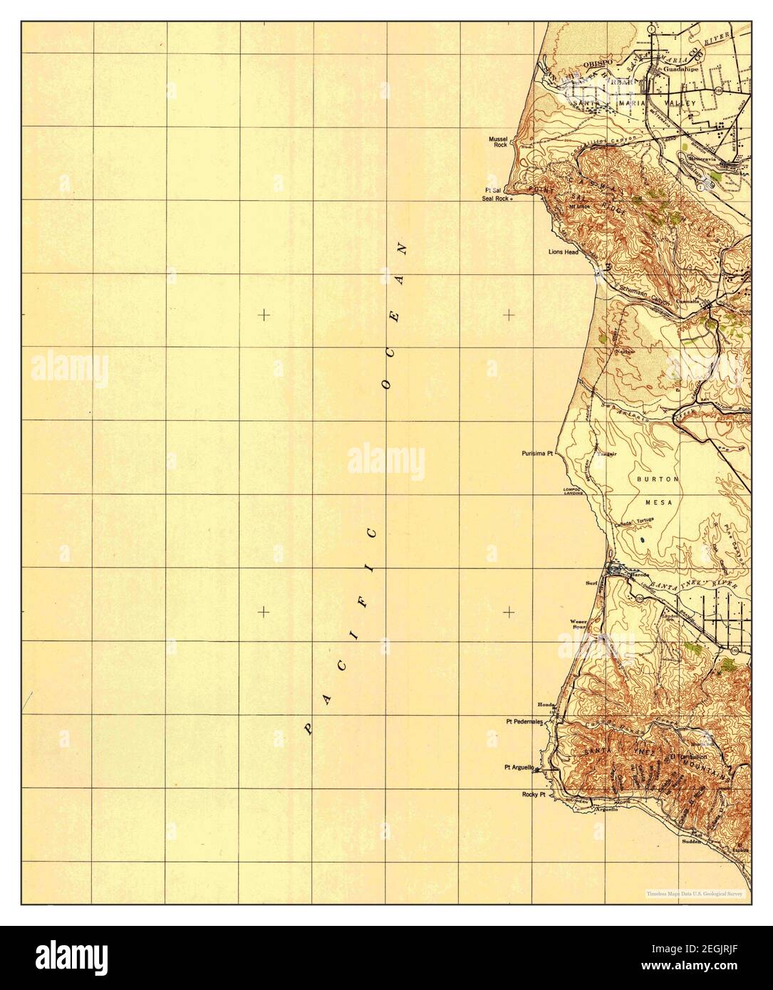 Map of guadalupe hires stock photography and images Alamy