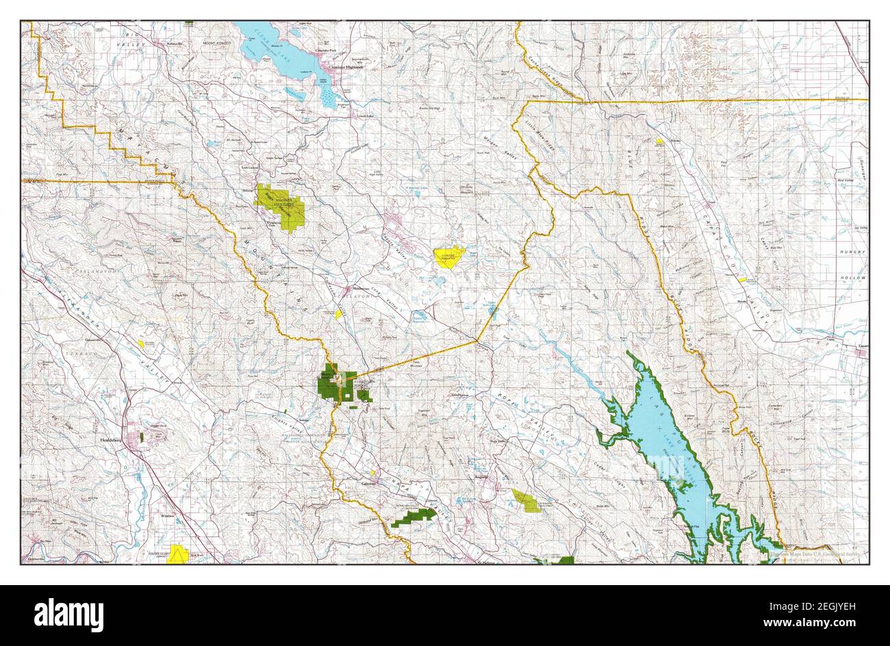Healdsburg, California, map 1972, 1:100000, United States of America by ...
