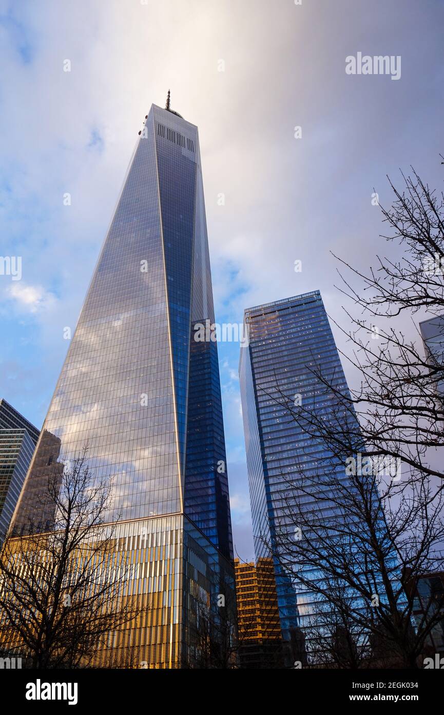 Freedom Tower in Manhattan., New York One World Trade Center Stock ...