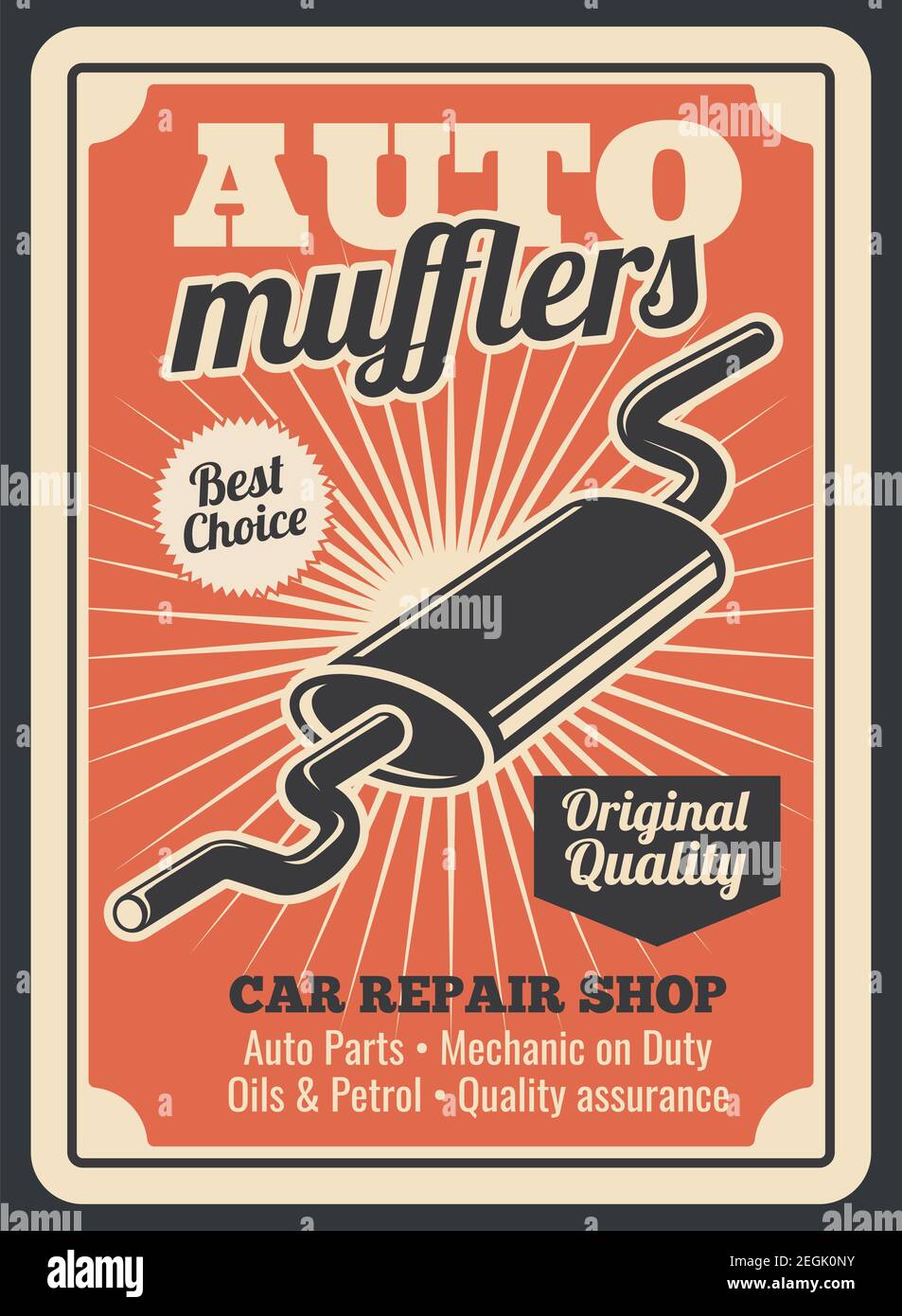 Muffler best sale auto parts