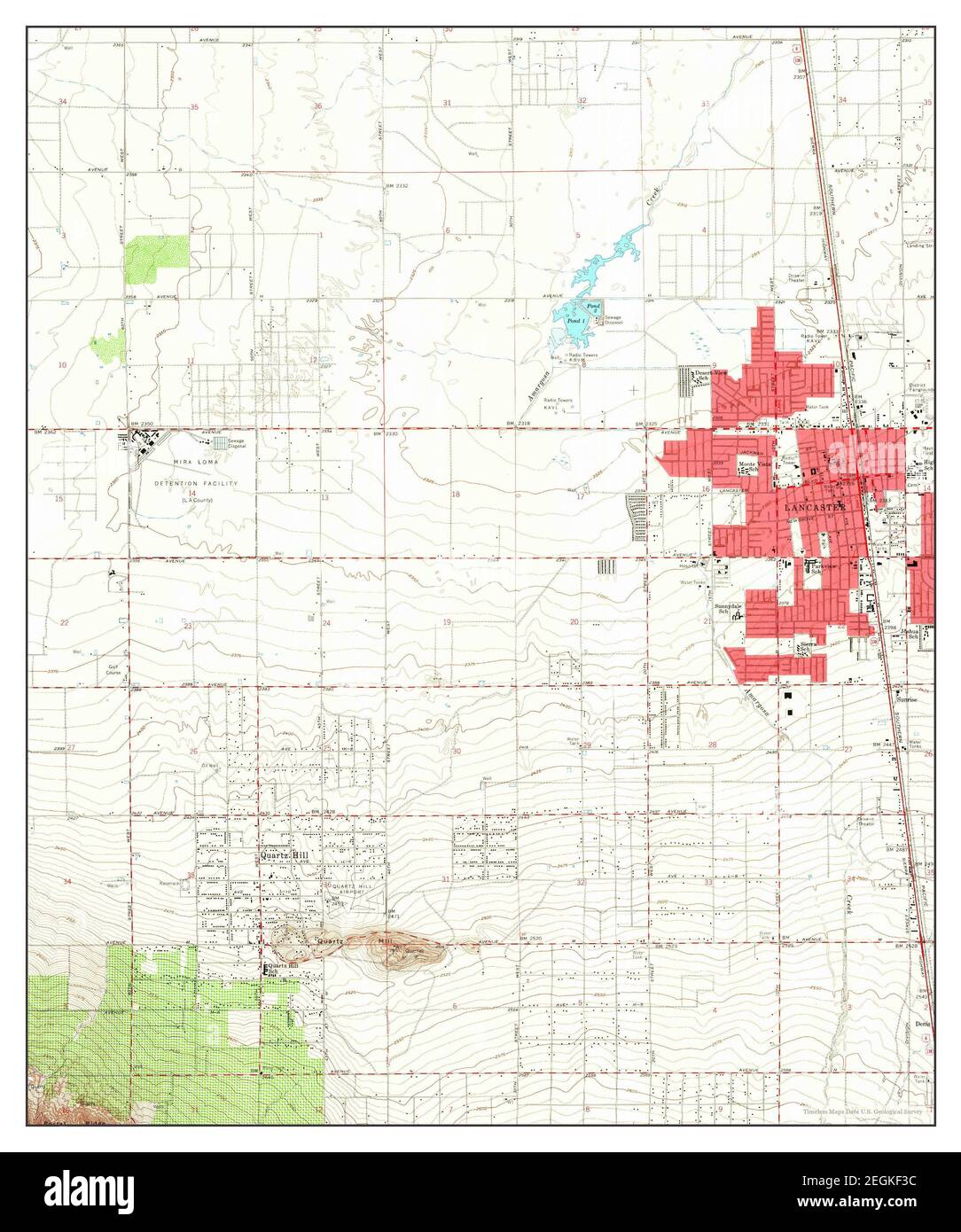 Lancaster california map Cut Out Stock Images & Pictures - Alamy